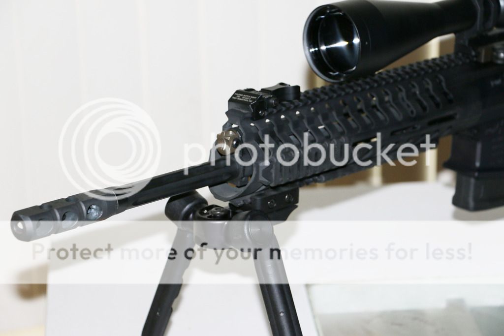 WTS POF .308 NP3 w Gold Trigger + Magpul PRS + Tango Down Bipod