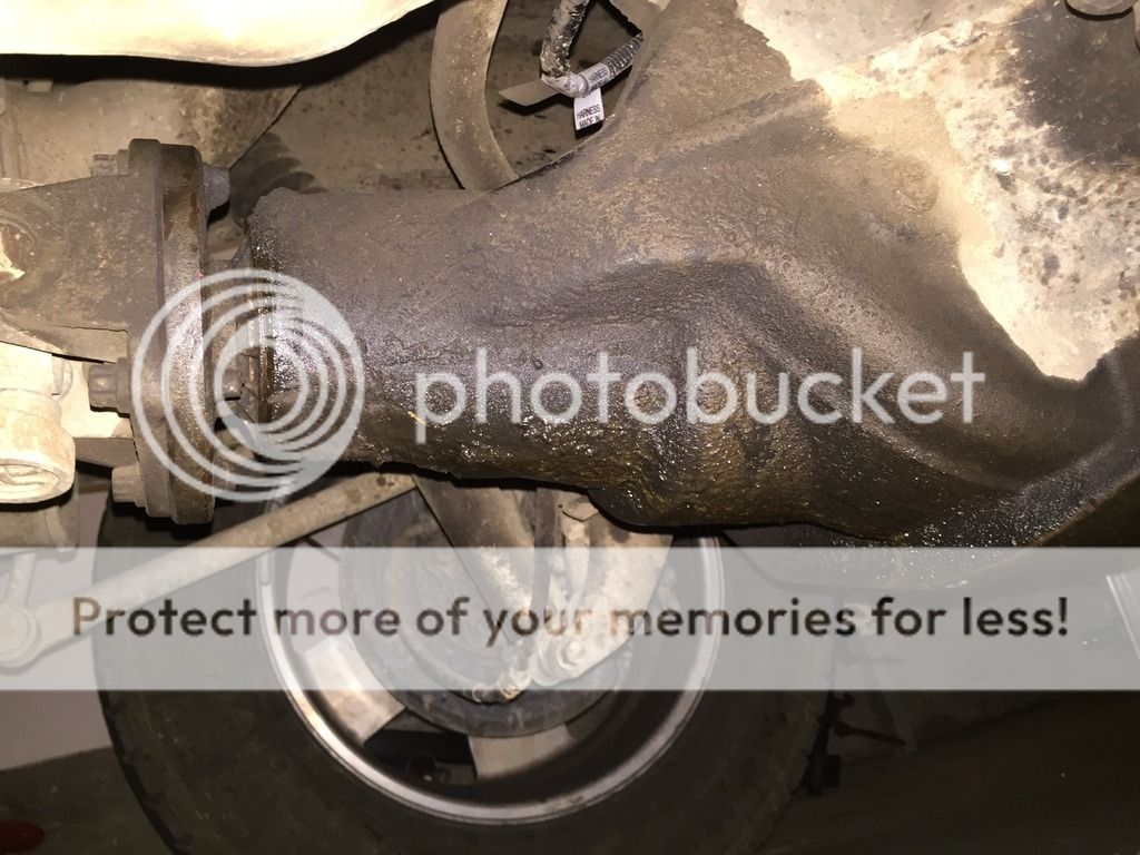 nasty Pinion Seal leak Ford Powerstroke Diesel Forum