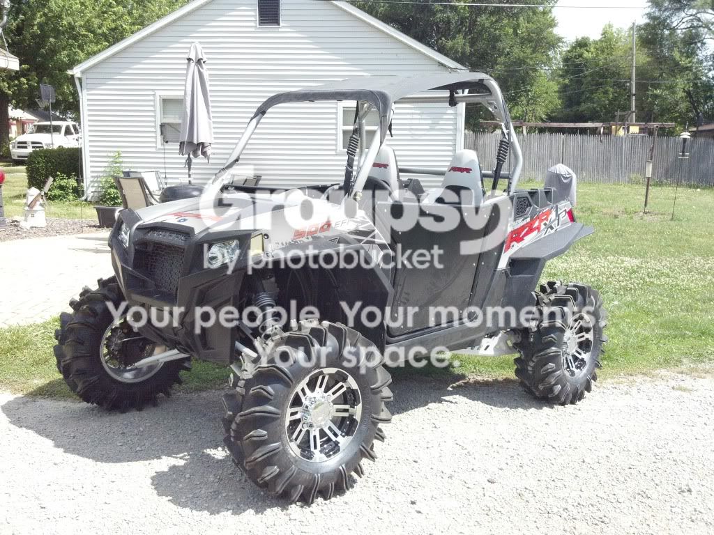 Vision Wheels Rzr FS 28x10x14 Terminator tires and 14x7 Vision Warrior wheels like new ...
