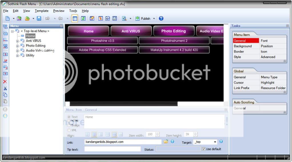 Sothink flash menu 1.2 build 113 final incl serial scenedl